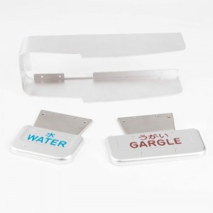 Plátaí stampáilte alúmanaim le dath